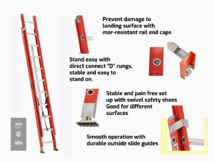 Aluminum alloy springboard ladder custom manufacturers